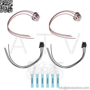 2X Headlight & Turn Signal Wiring Harness For 05-14 Freightliner Columbia Truck