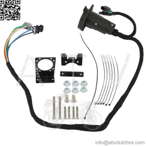 4 Way Flat & RV 7 Way Trailer Wiring Harness For 05-22 Frontier/For 05-15 Xterra