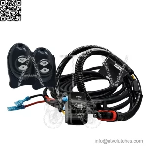 Wireless Winch Remote Wire Harness Kit for Polaris RZR Pro/Ranger XP - Pulse Power Busbar Plug Included