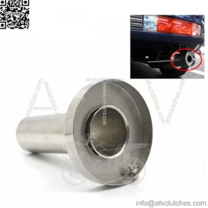 Automobile exhaust pipe muffler 304 stainless steel tail throat muffler