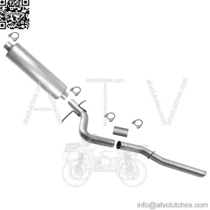 Heavy Duty Weld on Muffler Tail Pipe Fits GMC Sierra 2500HD 3500HD 11-2017 6.0L (For: More than one vehicle)