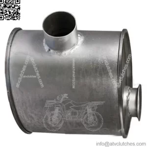 Muffler - Exhaust RH Fits John Deere 6300 6500 6110 6310 6410 6400 6210 6200 641