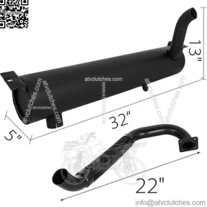 6701151 Muffler & Pipe Fits Bobcat 751 753 763 773 763, 753, 751