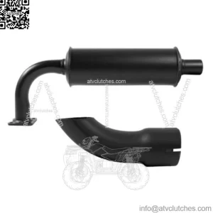 M802472 New Muffler with Extension Fits John Deere 850 950 1050 MFFLREXT