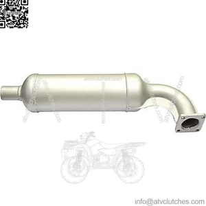 One New Aftermarket Replacement 22" Muffler Fits Several Yanmar Tractors