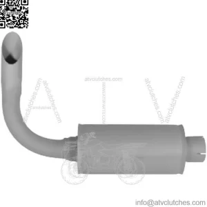 10A759A Muffler For Minneapolis Moline R ZA ZAS ZAE ZAU