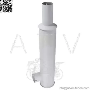 AP26767 New Muffler 24" Long 2 1/2" OD Fits John Deere Combine 45 55