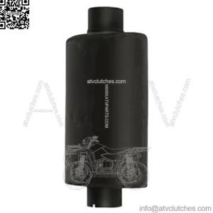 AR21805R New Vertical Oval Body 19" Muffler Fits John Deere Tractor 80 820 830 +