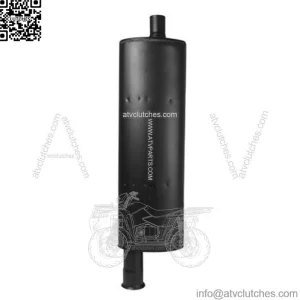 AR38537 Vertical Exhaust Muffler 33" Long 2." OD Fits John Deere 2520