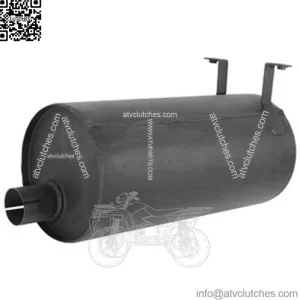 Fits John Deere Parts Muffler AR92359 2440 SN 341000> W/ Horizontal Exhaust 2