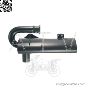 AT166078 Muffler Fits John Deere Crawler Loader 450G 455G 550G 555G 650G