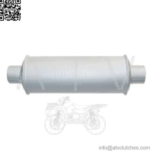 OLS061 Muffler, Horizontal Round Body - Fits Oliver Model 70