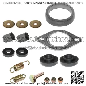 Polaris Scrambler 500 2X4 2000-2002 Exhaust Muffler Gasket Kit