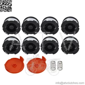 8PK String Trimmer Spool For Black And Decker AF-100-3ZP 30ft .065" Line