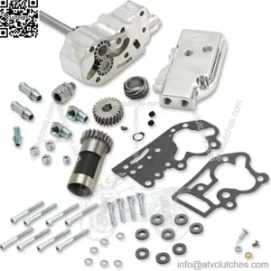 Polished Billet Oil Pump Oem Repl. Harley 54-69 Shovelhead Panhead Big Twin (For: Harley-Davidson)