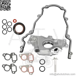 Durable LS High Volume Oil Pump Change Kit w/Gaskets RTV Fit For GM LS 5.3L 6.0L