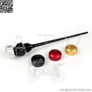 Oil filler cap with dipstick for engine oil -BIKERS, silver, red, gold, black - Sprint 125 (RP8M82111, ZAPM81300, ZAPM81301, ZAPMA1300), Vespa Sprint 150 (ZAPM81401, ZAPMA1400), Vespa GTS 125 3V (RP8M45310, RP8M45312), Vespa GTS 150 3V (RP8M45410), V