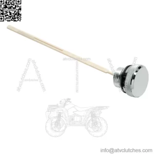 Drag Specialties Chrome Aluminum Oil Dipstick Filler Cap 1991-1998 Dyna FXD (For: Harley-Davidson)
