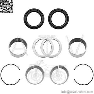 41mm Fork Seal Kit Compatible with Harley Davidson 1984 Older Motorcycles, Glide Forks Rebuild Kit Replace 36692, with Bushings Seals Gaskets Top Clips