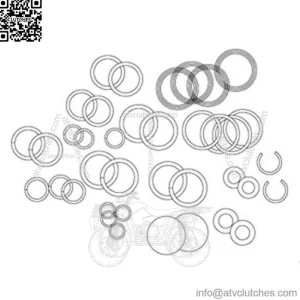 AR82570 Seal Kit Coupler Fits John Deere 2510 2520 3020 4000 4020 4030 4230 4430
