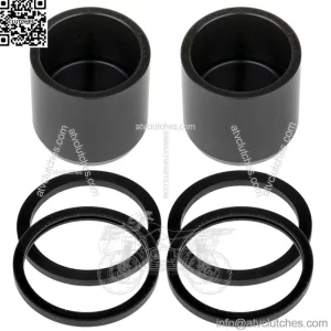 2 Rear Brake Caliper Piston W/Seals For Polaris Scrambler 1000 Md 2015 2016 2017