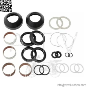 Drag Specialties 41mm Complete Fork Leg Rebuild Kit Seals Bushings 83-17 Harley (For: Harley-Davidson)