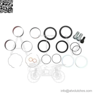 Drag Specialties Fork Slider Tube Rebuild Seal Kit 49mm Harley Touring Softail (For: Harley-Davidson)