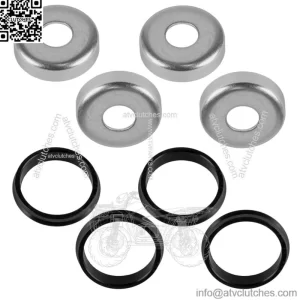4 Sets Swing Arm Dust Seal Cap For Honda TRX450R Kickstart 2006 2007 2008 2009 (For: Honda)