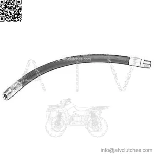 Hydraulic Hose 72" x 1/2" with 1/2" NPT Rigid Male Ends 407439R1 45A572 45A5722