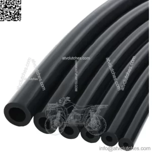 6PCS Vacuum Silicone Tubing Hose,5FT Vacuum Tubing Hose,1/8" 5/32" 3/16" 1/4" 5/16" 3/8" Automotive Silicone Vacuum Hose Kit,Car Accessories Vacuum Tubing Hose line (Black)