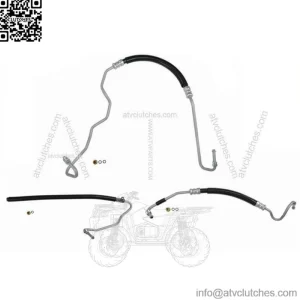 Fits 01-06 Silverado 2500HD 6.6L Turbo Diesel Hydroboost Power Steering Hose (For: More than one vehicle)