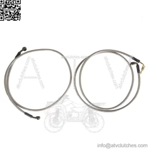 New Front/Rear Brake Lines For Polaris RZR 800/S 800/4 800/XP 900 1068 Extended