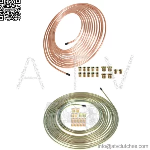 Brake Line Tubing Kit 25 Foot 3/16" OD??16 Brake Tubing Connector Nut