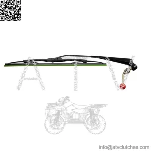 UTV Manual Operated Windshield Wiper for Can Am Kawasaki Golf Cart Polaris RZR