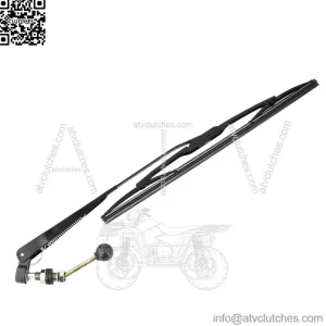 UTV Manual Hand Operated Windshield Wiper for Polaris Ranger, RZR 900 1000 (For: John Deere Gator CS)