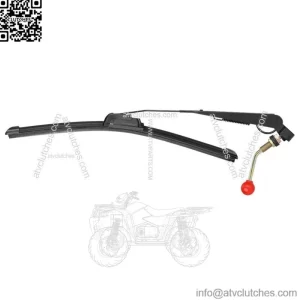 UTV Manual Hand Operated Windshield Wiper for Polaris RZR 900 1000 Ranger 570