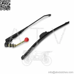 Universal UTV Hand Front Operated Windshield Wiper Kit For Polaris Ranger RZR