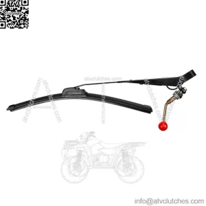 UTV Manual Windshield Wiper Universal for Polaris RZR Kawasaki Mule Teryx Yamaha (For: More than one vehicle)