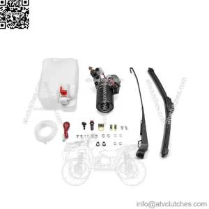 UTV 12V Electric Windshield Wiper Motor Kit for Arctic Cat Wildcat and Wildcat 4 (For: More than one vehicle)