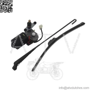 For Polaris RZR Ranger Kawasaki MULE UTV 12V Electric Windshield Wiper Motor Kit (For: More than one vehicle)