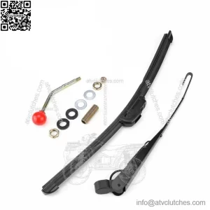 Manual Windshield Wiper Blade for Can-Am Maverick X3 ?C UTV Rubber Wiper Replacement