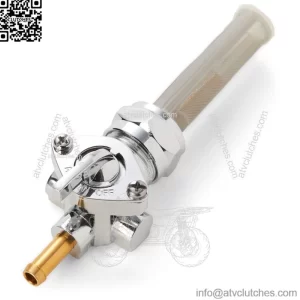 Milwaukee Twins Chrome Diaphragm Type Straight Petcock