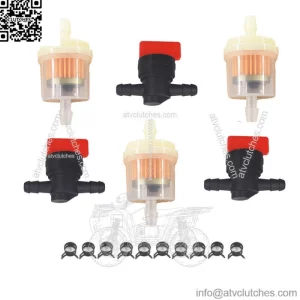 3 x 1/4"Inline Gas Fuel Cut off Shut Off Valve For Briggs&Stratton 494768 698183
