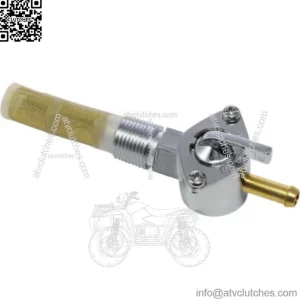 Gas Tank 3/8 NPT Petcock Early Style Chrome OEM 62125-55B Harley XL FL FX 57-74 (For: Harley-Davidson)