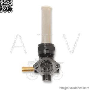 Black High Flow 22mm Fuel Petcock Harley Oem 62167-81 Bobber Custom Chopper (For: Harley-Davidson)