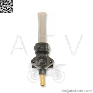Black High Flow 22mm Fuel Petcock Harley Oem 62167-81 Bobber Custom Chopper Down (For: Harley-Davidson)