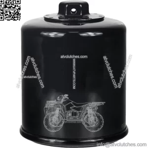 RACE OIL FILTER (BLACK) PART# HF303RC NEW (For: More than one vehicle)