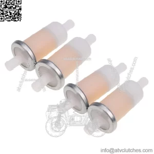4PK Fuel Filter for Kawasaki Mule 610 600 2510 3010 Motorcycle ATV 49019-1055