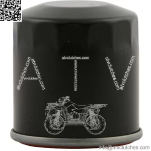 Emgo Oil Filter Replacement For 93-04 Kawasaki KAF300 Mule 500/520/550 10-24410 (For: More than one vehicle)