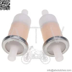 2PK In-line Fuel Filter for Kawasaki Mule KAF400 KAF620 KAF300 KAF450 49019-1055